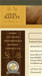 Mobile Screenshot of grayranch.com